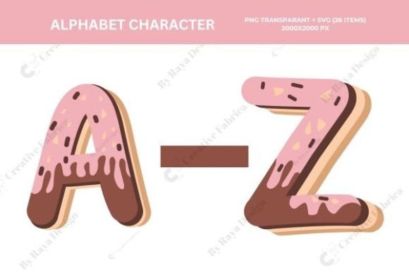 Alphabet Character Review: Fun Graphics and Illustrations for Brands