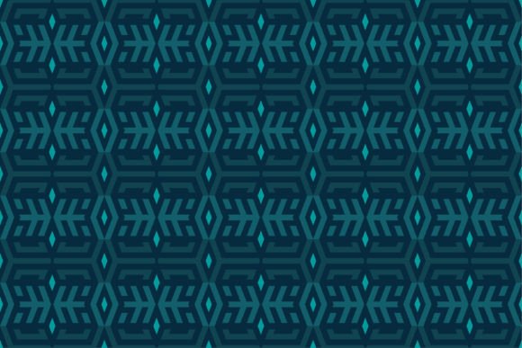 Arrow Diagonal Pattern Blue Review for Real Embroidery Projects