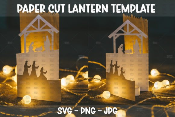 Christmas Paper Cut Lantern 3D SVG Review