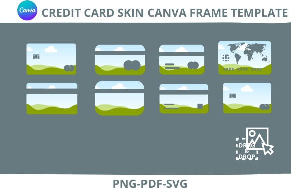Credit Card Skin Canva Template: A Graphics Review for Sellers