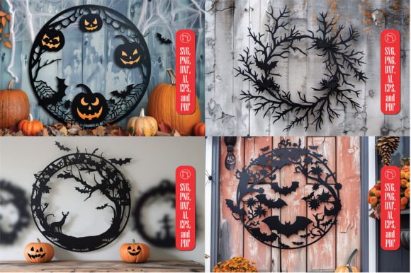 Halloween Wreaths Laser Cut SVG: Autumn Brand Design Review