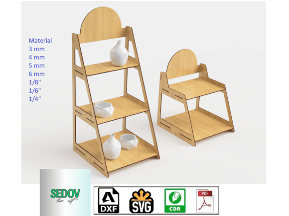 How Laser Cutting This 3 Tier Stand Elevates Branding