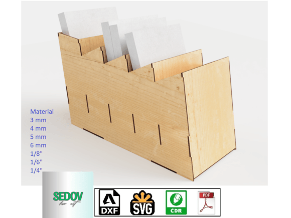 Laser Cut Stand for Advertising Booklets
