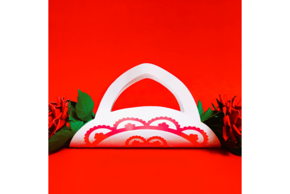 Small Bouquet Bag 3: A 3D SVG for Floral Compositions